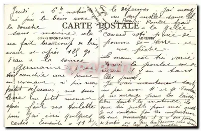 Châtelguyon — Uma Avenida no alto do Parque — Nos Estações Termais, n°594 — Verso