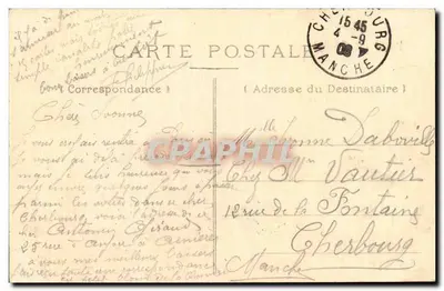 Castelo de Jozerand — Combronde — A Auvergne pitoresca — Verso