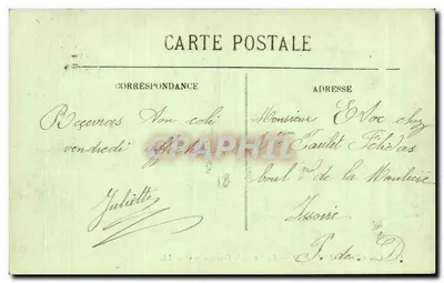 Clermont-Ferrand — Statua Wercingetoryksa — LL. Wydawca LL, nr 84 — Rewers