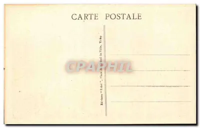 Pontgibaud — Zamek Pinacle — Pittoreska Auvergne — Wydawnictwo 'Idéal' Vichy — Rewers