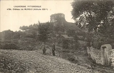 Castelo de Murols — Auvergne pitoresca — série 4784