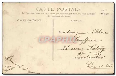 La Puy de Sancy — Mont Dore-les-Bains — Roux, Receveur buralistes au Mont Dore — Verso