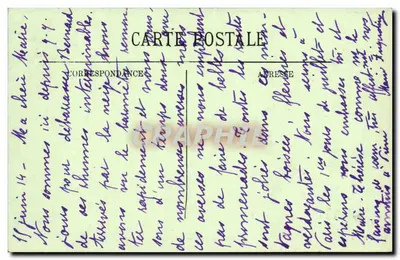 La Bourboule — O Casino e o Funicular — LL. — Verso