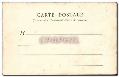 Buvette — Mont-Dore — B.F.R. Paris — Verso
