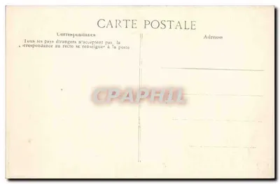 Zamek w Pontgibaud — Widok ogólny — Pictorialna Auvergne, nr 4427 — Rewers