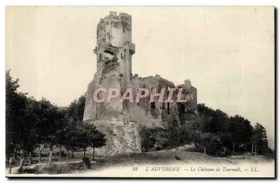 L'Auvergne — O Castelo de Tournœl — LL. n°98