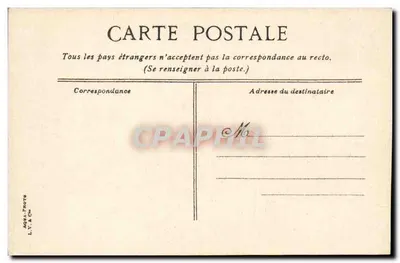 Camponesas da Auvergne ao Retorno dos Campos — editor L.V. & Ch. — Verso