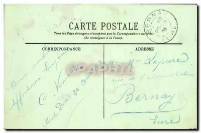 Mont-Dore — Ogólny widok i Puy Gros — L.L. — Rewers
