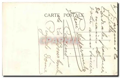 Jezioro Pavin — Piekliwa Auvergne — wydawca nieznany, nr 4 — Rewers