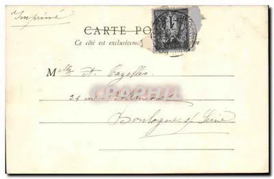 Mont-Dore — Vista geral — B.R. Paris, n°2 — Verso