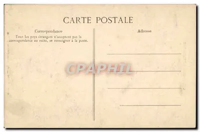 Riom — Fonte de Adão e Eva — Editor E.P.D. n°1089 — Verso