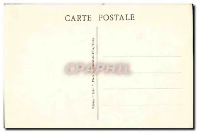 Les Gorges de la Couze, blisko Murols — L'Auvergne pittoresque — Wydawnictwo « Idéal », Vichy — Rewers