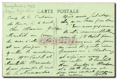 PONTGIBAUD — Zamek — Ideal, n° 2953 — Rewers