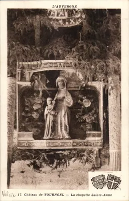 Castelo de Tournœl — A capela Santa Ana — A Auvergne