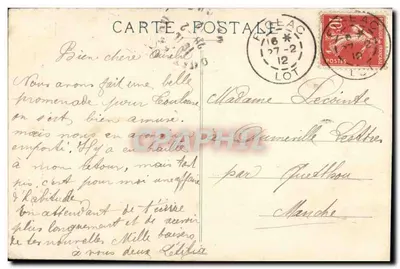 In Auvergne — 92. La Caussette — Editore J. R. (I. A.) — Verso