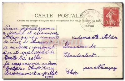 Bessancourt — Rue de Paris — Chezle, editora — Verso