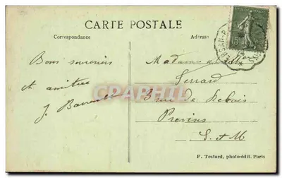 Enghien-les-Bains (S.-et-O.) — Regatas no Lago — O Casino — E.M. — Verso