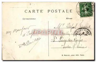 Enghien-les-Bains — Les Jardins du Casino — E. M. — Verso