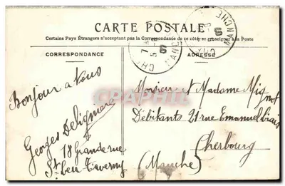 Las St-Leu (S.-&-O.) — Most Czarnoksiężnika — Wyd. G. Marie, St-Leu — Rewers