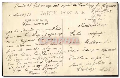 Tremblay-lès-Gonesse (S.-et-O.) — L'Allée des Tilleuls — Editore: Bretez Théoncourt, n°5 — Verso