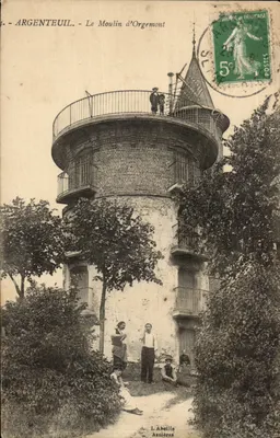 Argenteuil - A Moinha de Orgemont — editor L. Abeille Asnières