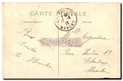 Bois de Vincennes — A Gruta e o Templo Grego — J.H. n°163 — Verso
