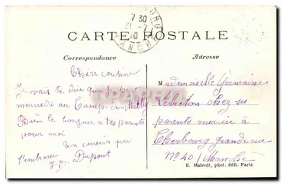 Vincennes — Stare Fort — Wyjście na Las — E.M. — Rewers