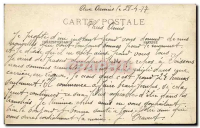 SOISSONS — Podczas bombardowania — J. Courcier, 8, rue Simon-le-Franc, Paris — Rewers