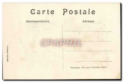 Soupir (Aisne) — Ruinas del Pueblo después de varios bombardeos —n° 484 — Reverso
