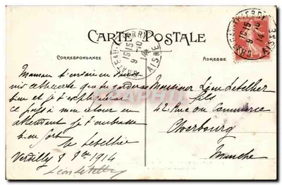 Château-Thierry – La Caisse d'Épargne y Avenue de Soissons — Edit. J.B. — Reverso