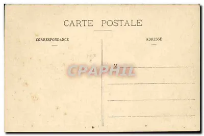 Soissons — panorama — widok katedry i krajobrazu miejskiego — G. Laguierre, wyd., Soissons — Rewers