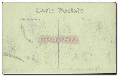 Chauny — A Igreja de São Martinho após a retirada alemã (abril de 1917) — Visé Paris N° 326 — Verso