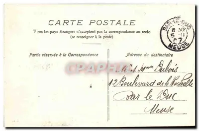 Laon — Promenades du Nord — wydawca nieznany, nr serii 52 — Rewers