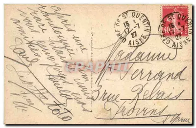 St Quentin - A Basílica — editor Aisme, n°77 — Verso