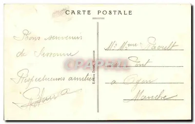 Campo de Sissonne — Uma Avenida — Edição Donet — Verso