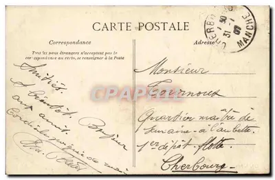 SAINT-QUENTIN — Die Rue d'Isle — L. D., Paris — Rückseite