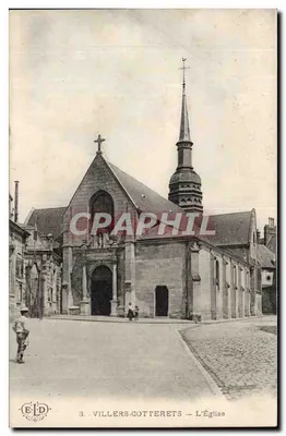 Villers-Cotterets — A Igreja — Editor E.D. n°3
