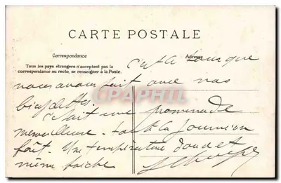Villers-Cotterets — A Igreja — Editor E.D. n°3 — Verso