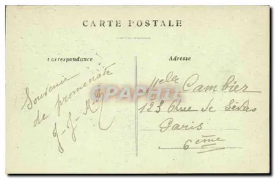 Fouras — "Bonne-Brise" — R. Bergevin, Verleger, 66, rue des Merciers, La Rochelle — Rückseite