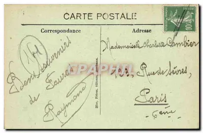 Fouilloy-les-Bains — Vista Generale, lato Nord — BR — Verso