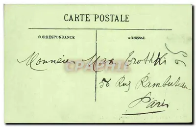 Saint-Palais — O Ponte do Diabo — LL. n°159 — Verso