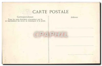 Most Czarnego Diabła, w Biurze — Okolice Royan — Karta pocztowa — Rewers