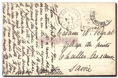 Royan - La Grande Conche, kąt namiotów — Wydawnictwo Nowych namiotów, nr 221 — Rewers