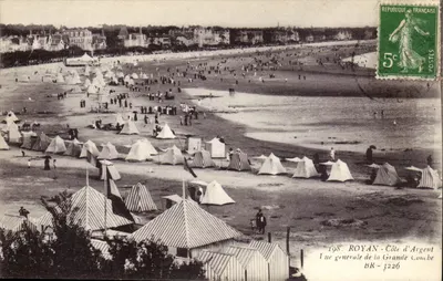 Royan - Côte d'Argent — Vue générale de la Grande Combe — BR-3226