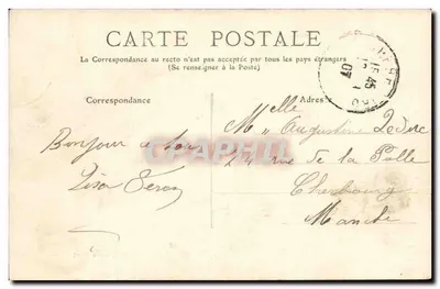 TONNAY-CHARENTE — O Ponte — editor desconhecido, n° de série não visível — Verso