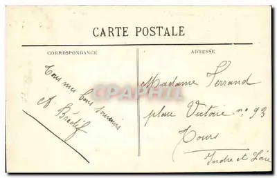 Royan — Côte d'Argent - Le Chay — W skałach — BR 4132 — Rewers