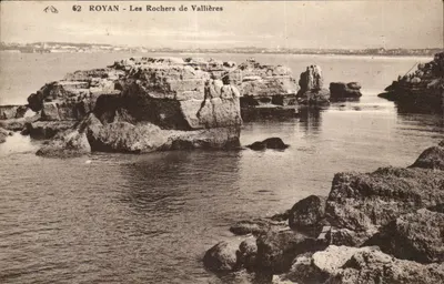 Royan - Les Rochers de Vallières — série 62 — éditeur non identifié