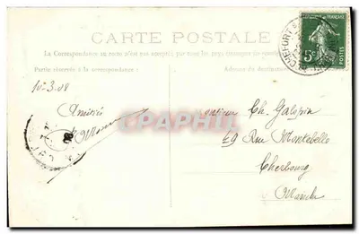TONNAY-CHARENTE — Het Kasteel — Collectie P. V. — Achterkant