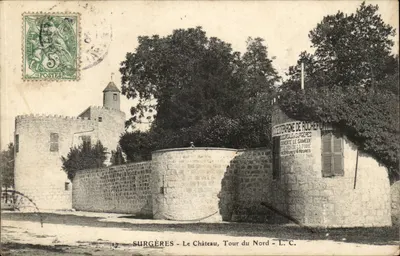 Surgères - O Castelo, Torre do Norte — L. C.