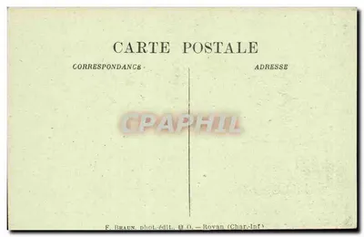 Portique de l'Église de l'Abbaye des Dames — SAINTES — Style roman saintongeais (XIIe siècle) — Verso
